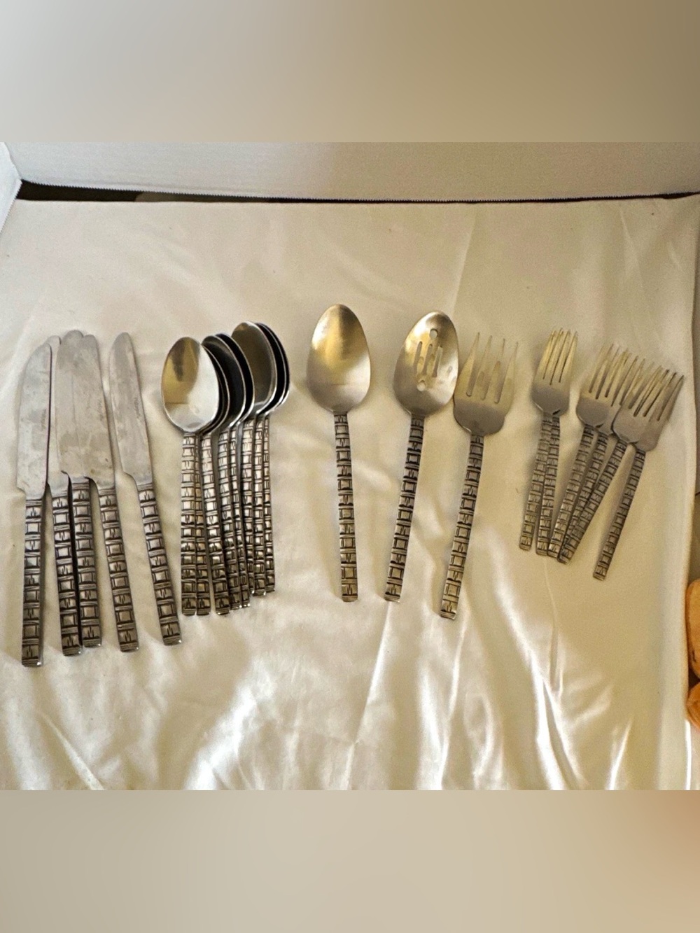 Pfaltzgraff 22-Piece Stainless Steel Flatware